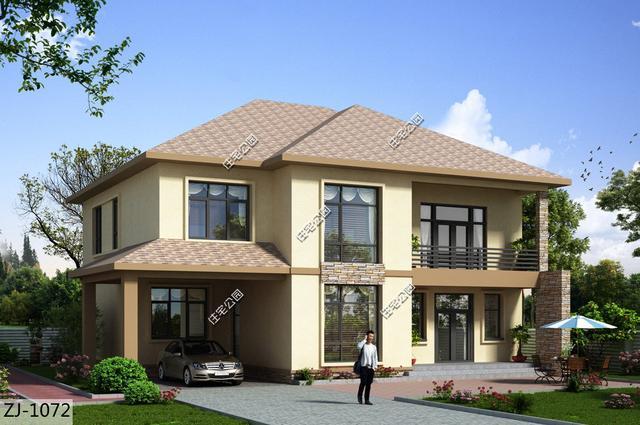 蓋房子有兩點要求，一是造價要低，二是房子一定要實用，這款別墅設(shè)計圖送給你