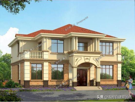 12款歐式二層別墅設(shè)計(jì)圖，任你選 造價(jià)20萬(wàn)起 最貴不到50萬(wàn)。今天推薦12款歐式戶型給大家，希望大家能夠找到自己鐘情的