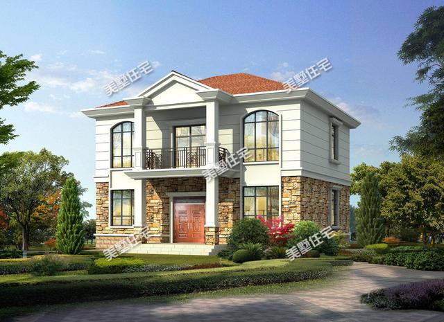 8款二層別墅設(shè)計(jì)圖，任你選，款款實(shí)用經(jīng)典！戶型方正簡(jiǎn)約大氣的別墅，經(jīng)典又耐看，裝飾不多又易于建造。