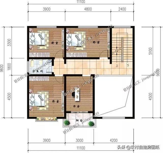 5款帶露臺的農(nóng)村別墅設計圖，這幾款別墅戶型，都帶有露臺，不管是住家還是度假都值得借鑒。
