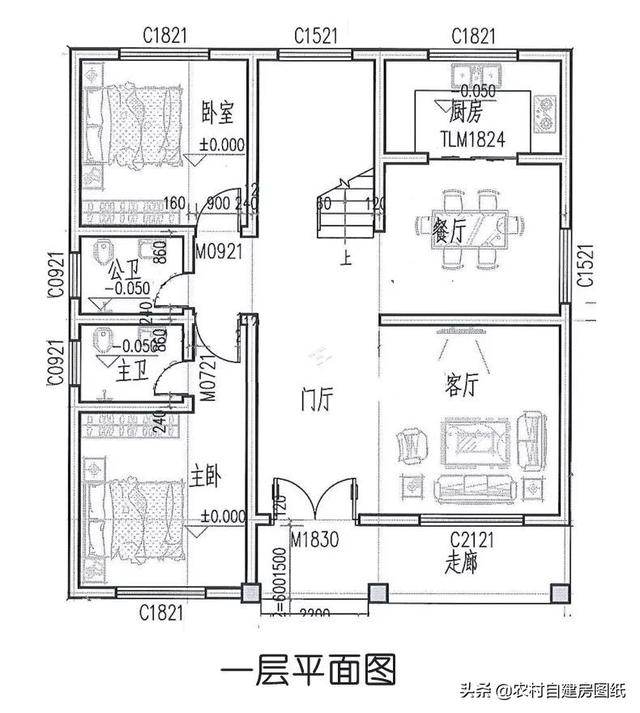 5款帶露臺的農(nóng)村別墅設計圖，這幾款別墅戶型，都帶有露臺，不管是住家還是度假都值得借鑒。