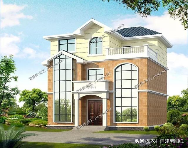 5款帶露臺的農(nóng)村別墅設計圖，這幾款別墅戶型，都帶有露臺，不管是住家還是度假都值得借鑒。