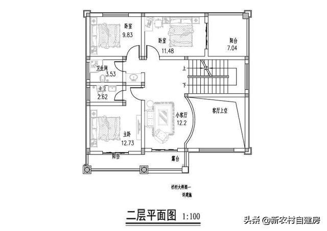農(nóng)村三層歐式自建房設計圖，外觀簡約大氣、是農(nóng)村建房不錯的選擇！