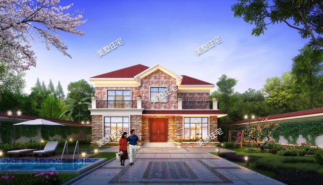 8款二層別墅設(shè)計(jì)圖，款款實(shí)用經(jīng)典！戶型方正簡(jiǎn)約大氣的別墅，經(jīng)典又耐看，裝飾不多又易于建造，這樣的別墅戶型不管在南方還是北