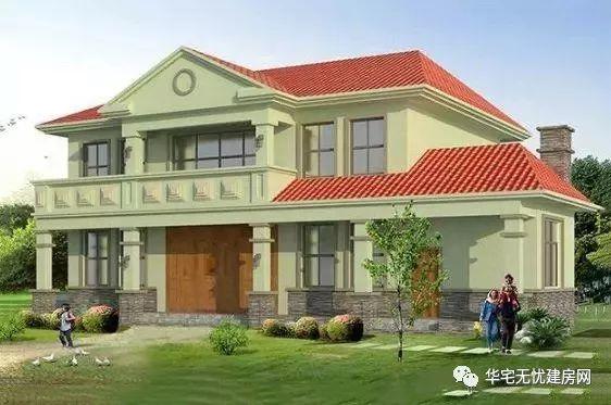 推薦三款二層自建別墅的設計方案，都是歐式的風格，以供大家參考