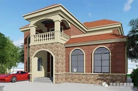 推薦三款二層自建別墅的設計方案，都是歐式的風格，以供大家參考