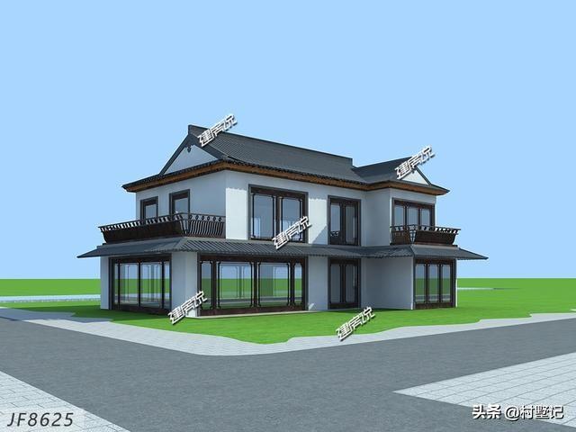 分享一款非常漂亮的現(xiàn)代風(fēng)別墅設(shè)計(jì)圖，圖紙看了快收藏好！