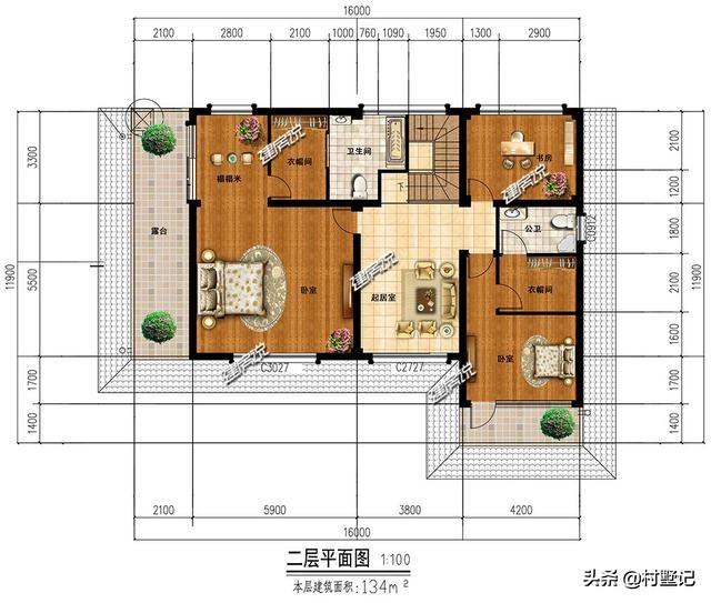 分享一款非常漂亮的現(xiàn)代風(fēng)別墅設(shè)計(jì)圖，圖紙看了快收藏好！