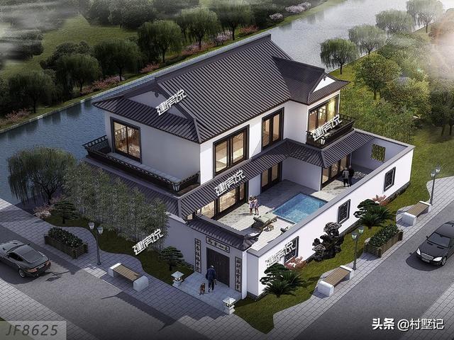 分享一款非常漂亮的現(xiàn)代風(fēng)別墅設(shè)計(jì)圖，圖紙看了快收藏好！