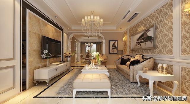 一層農(nóng)村自建別墅設(shè)計(jì)圖，一層別墅雖沒有豪華壯觀外觀，但舒適度實(shí)用性是高層別墅沒法比的。