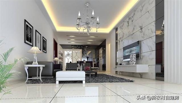 一層農(nóng)村自建別墅設(shè)計(jì)圖，一層別墅雖沒有豪華壯觀外觀，但舒適度實(shí)用性是高層別墅沒法比的。