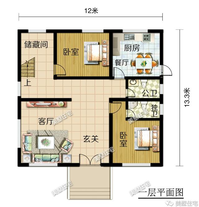 最受歡迎的三層別墅設(shè)計(jì)圖，老鄉(xiāng)借錢(qián)也搶著蓋，聰明的人已把圖紙收藏好了。