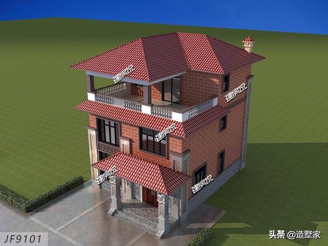 5套小面積農(nóng)村別墅設(shè)計(jì)圖，在老家建房不需要多大氣，建個小面積的，造價不高，也經(jīng)濟(jì)適用！