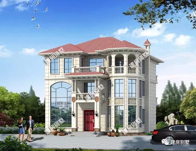 2棟開(kāi)間13米多的三層別墅設(shè)計(jì)圖，每一款都特點(diǎn)鮮明