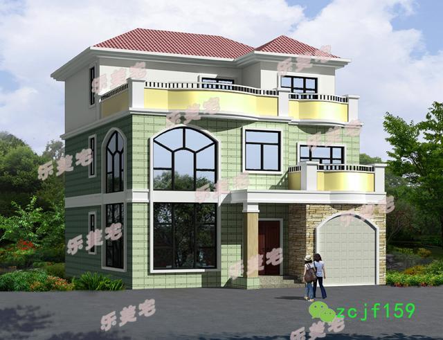 推薦2款三層簡約別墅給大家，希望大家找到合適的戶型。