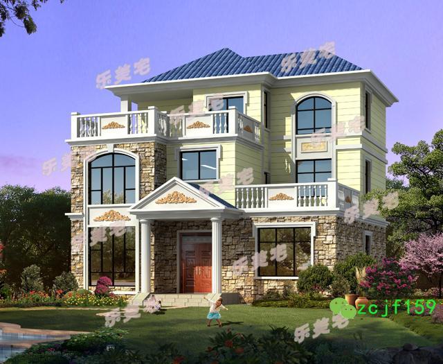 推薦2款三層簡約別墅給大家，希望大家找到合適的戶型。