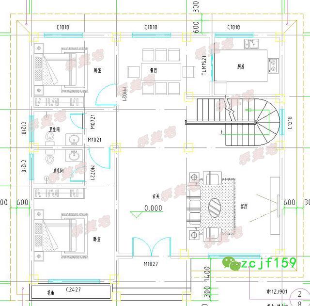 推薦2款三層簡約別墅給大家，希望大家找到合適的戶型。