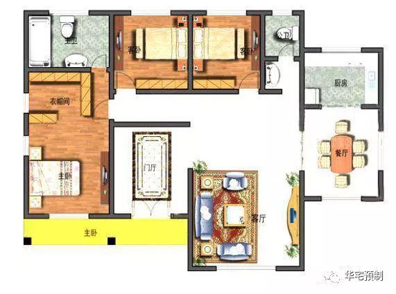 推薦兩款別致的一層自建房設計圖，每套的造價都不超20萬，效果很驚艷