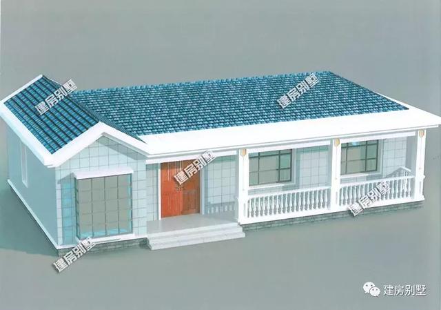 這兩棟一層別墅設計圖，豪華不失大氣，空間使用率高