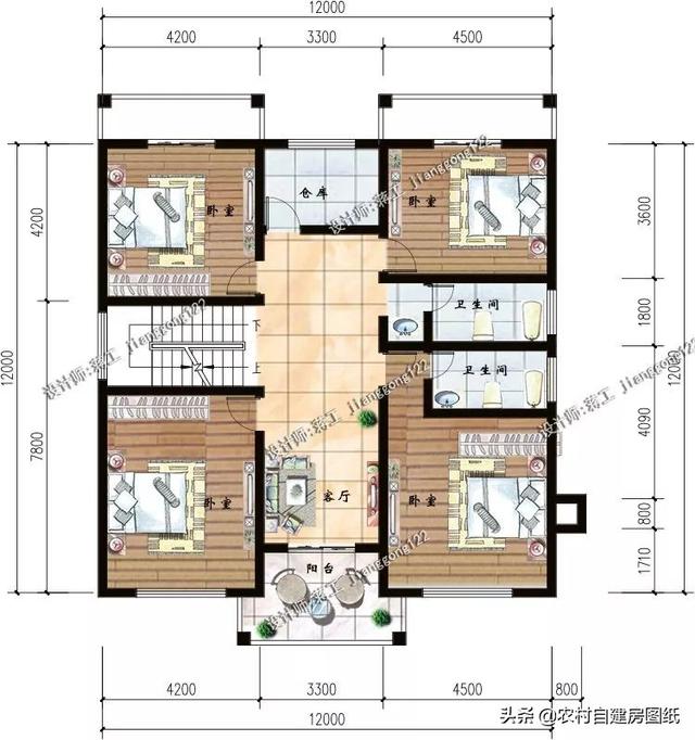 10款帶煙囪的農(nóng)村別墅設(shè)計(jì)圖，讓你感受山村生活的美妙