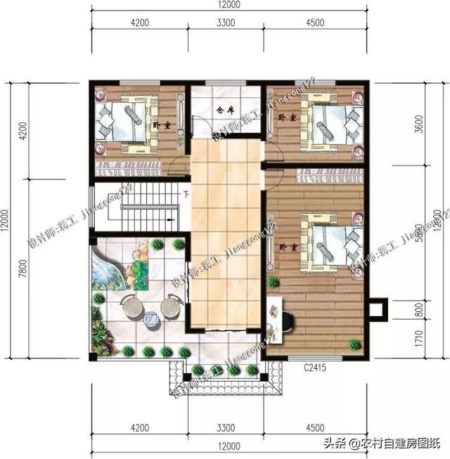 10款帶煙囪的農(nóng)村別墅設(shè)計(jì)圖，讓你感受山村生活的美妙