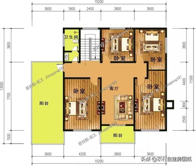 10款帶煙囪的農(nóng)村別墅設(shè)計(jì)圖，讓你感受山村生活的美妙