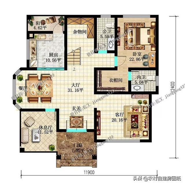 10款帶煙囪的農(nóng)村別墅設(shè)計(jì)圖，讓你感受山村生活的美妙