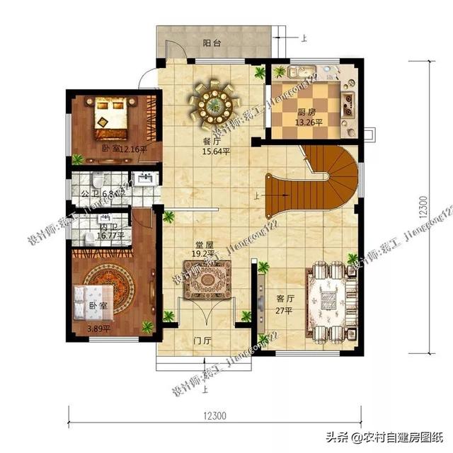 10款帶煙囪的農(nóng)村別墅設(shè)計(jì)圖，讓你感受山村生活的美妙