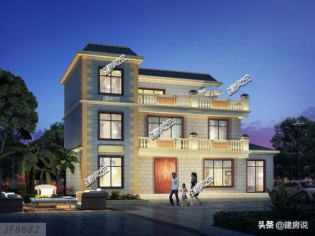 4款帶堂屋+車庫(kù)的別墅設(shè)計(jì)圖，這才是適合農(nóng)村的好戶型！建棟在老家居住舒適舒心，一百年都不過時(shí)。