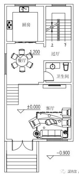 四層歐式自建別墅設(shè)計(jì)圖，6室4廳3衛(wèi)1廚1儲(chǔ)物間，臥室基本都是大面積的落地窗，不僅能達(dá)到好的采光效果，住起來(lái)也提升了舒適