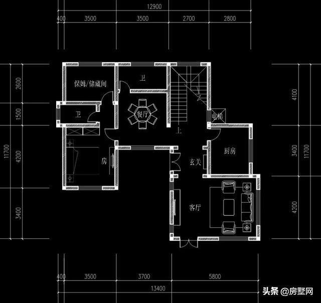 二層新中式別墅設(shè)計(jì)圖，滿足你的中式情懷。今天給大家?guī)淼恼且惶缀喖s的兩層新中式別墅設(shè)計(jì)案例。