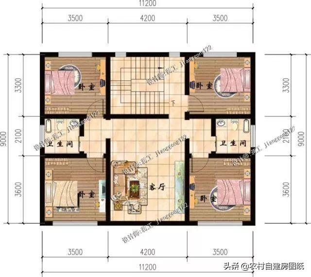 3款農(nóng)村別墅設(shè)計(jì)圖，都帶有柴火灶的設(shè)計(jì)，二款二層經(jīng)濟(jì)實(shí)用型，一款三層時(shí)尚大氣型。二層和三層怎么選，建幾層最劃算？