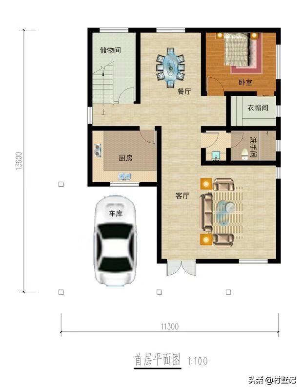 5套二層小別墅設(shè)計(jì)圖，造價(jià)20萬(wàn)左右，看完收藏了！