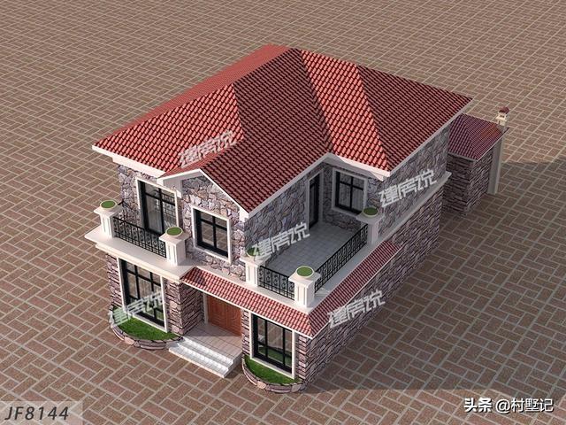 5套二層小別墅設(shè)計(jì)圖，造價(jià)20萬(wàn)左右，看完收藏了！