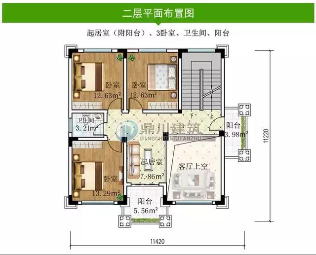 8款復(fù)式農(nóng)村別墅設(shè)計圖，開間是農(nóng)村最常見的12米面寬，看了肯定喜歡！