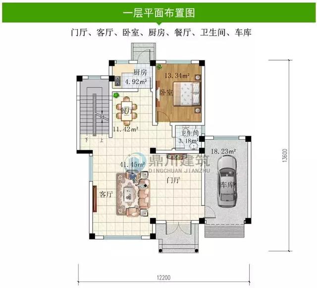 8款復(fù)式農(nóng)村別墅設(shè)計圖，開間是農(nóng)村最常見的12米面寬，看了肯定喜歡！