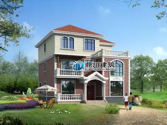 8款復(fù)式農(nóng)村別墅設(shè)計圖，開間是農(nóng)村最常見的12米面寬，看了肯定喜歡！