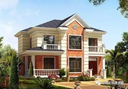 精選兩款磚混結構的農村自建房設計圖，外觀精美時尚，內部結構緊湊合理