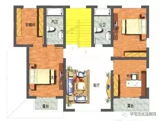 精選兩款磚混結構的農村自建房設計圖，外觀精美時尚，內部結構緊湊合理