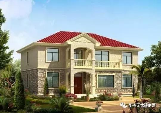 精選兩款磚混結構的農村自建房設計圖，外觀精美時尚，內部結構緊湊合理