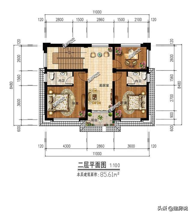 5套很贊的農(nóng)村別墅設(shè)計(jì)圖，最低18萬(wàn)建，圖紙收藏準(zhǔn)沒(méi)錯(cuò)