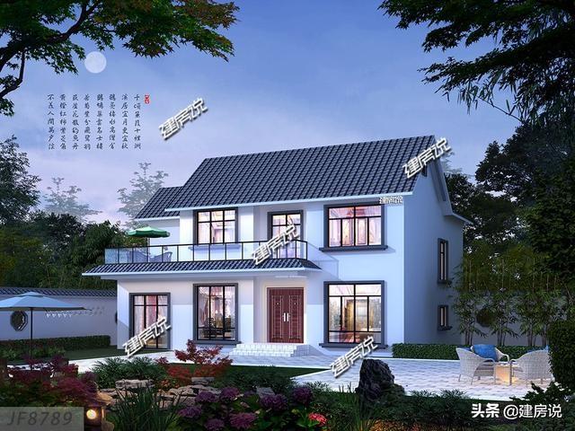 5套很贊的農(nóng)村別墅設(shè)計(jì)圖，最低18萬(wàn)建，圖紙收藏準(zhǔn)沒(méi)錯(cuò)