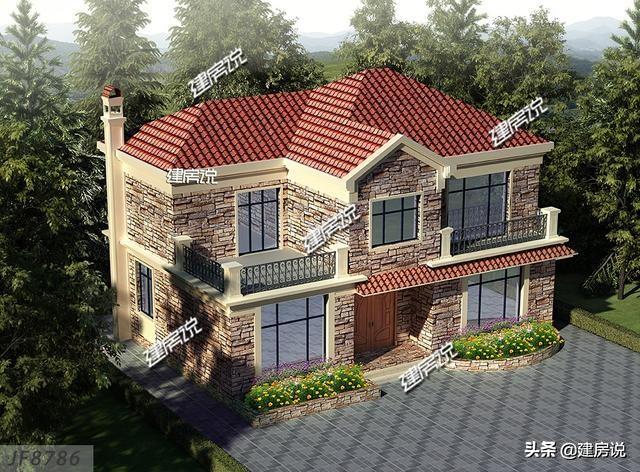 5套很贊的農(nóng)村別墅設(shè)計(jì)圖，最低18萬(wàn)建，圖紙收藏準(zhǔn)沒(méi)錯(cuò)