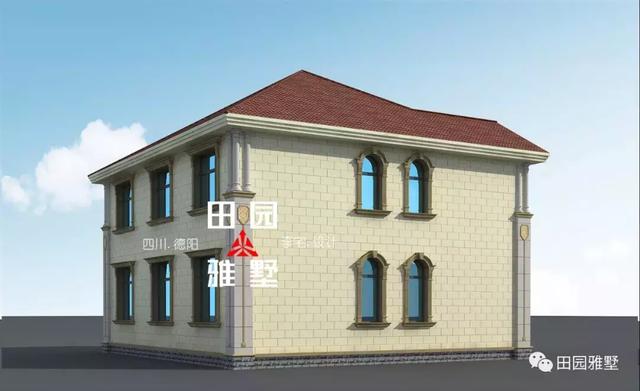 簡歐別墅設(shè)計(jì)圖，回鄉(xiāng)就建一棟，外觀時(shí)尚，布局合理