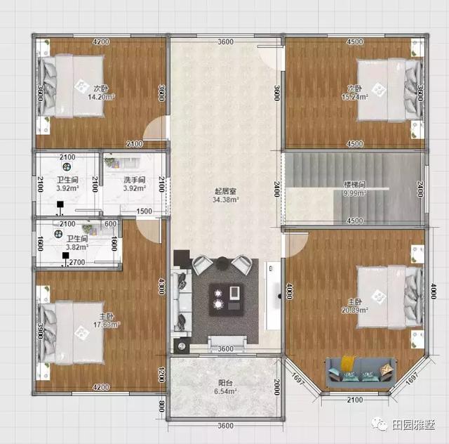 簡歐別墅設(shè)計(jì)圖，回鄉(xiāng)就建一棟，外觀時(shí)尚，布局合理
