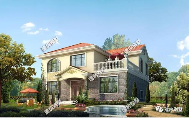 9款面寬12米的兩層自建房戶型設(shè)計(jì)圖，20多萬蓋別墅，在老家建別墅，是一件讓全家都開心受益的事。