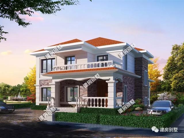 9款面寬12米的兩層自建房戶型設(shè)計(jì)圖，20多萬蓋別墅，在老家建別墅，是一件讓全家都開心受益的事。