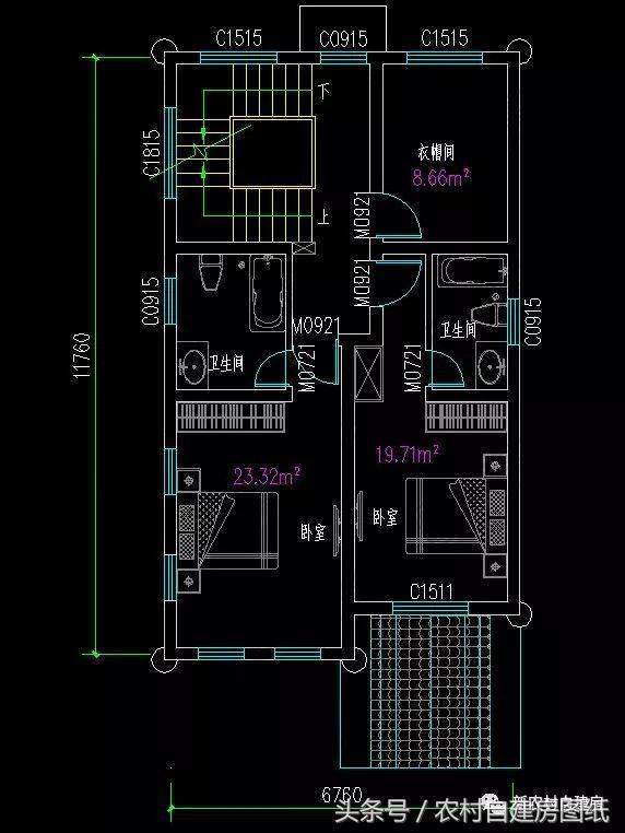 5款農(nóng)村自建房設(shè)計(jì)圖，小別墅很簡單，施工容易，造價(jià)便宜。