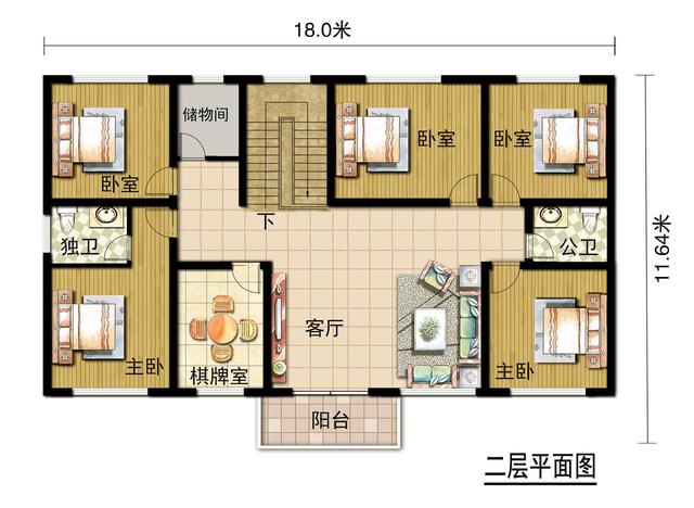最受大家好評(píng)的5款別墅戶型圖，看了都說好，任君挑選！