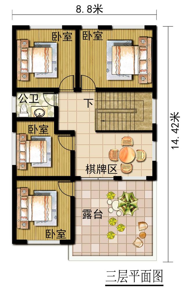 最受大家好評(píng)的5款別墅戶型圖，看了都說好，任君挑選！